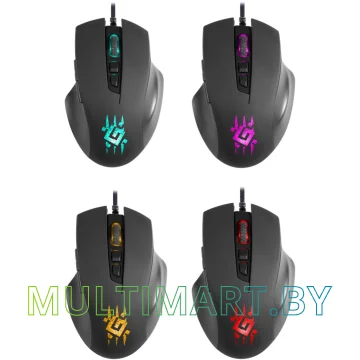 Игровая мышь Defender Wolverine GM-700L картинка 3